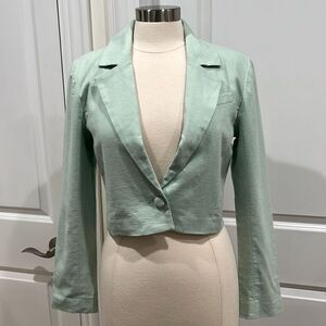 Abercrombie & Fitch Mint Green Blazer